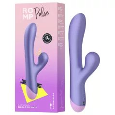   ROMP Pulse - δονητής G-σημείου με δόνηση & αναρρόφηση κλειτορίδας - μωβ