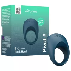  We-Vibe Pivot 2 - δαχτυλίδι πέους με δόνηση - μπλε - έξυπνο
