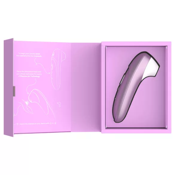 Womanizer Pro - συσκευή διέγερσης κλειτορίδας με κύματα αέρα - μοβ