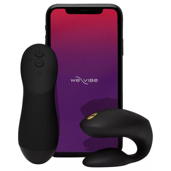 We-Vibe Chorus Pro - δονητής ζευγαριού με εφαρμογή και τηλεχειριστήριο (μαύρος)