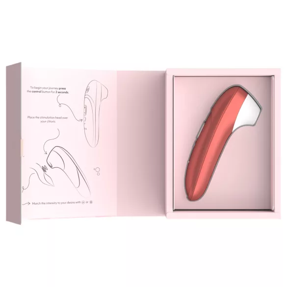 Womanizer Pro - διεγέρτης κλειτορίδας με κύματα αέρα (κόκκινο)