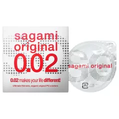   Sagami Original 0,02 - προφυλακτικό λεπτό - 55mm - 1 τεμάχιο