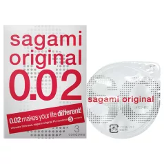   Sagami Original 0,02 - προφυλακτικό - 55mm (3 τεμάχια)