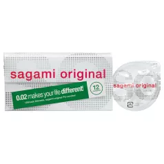   Sagami Original 0,02 - προφυλακτικό - 55 mm (12 τμχ)