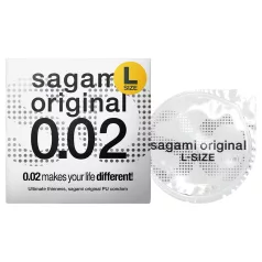   Sagami Original 0.02 L - προφυλακτικό - 58mm - 1 τεμάχιο