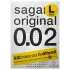 Sagami Original 0.02 L - προφυλακτικό - 58mm - 3 τεμάχια