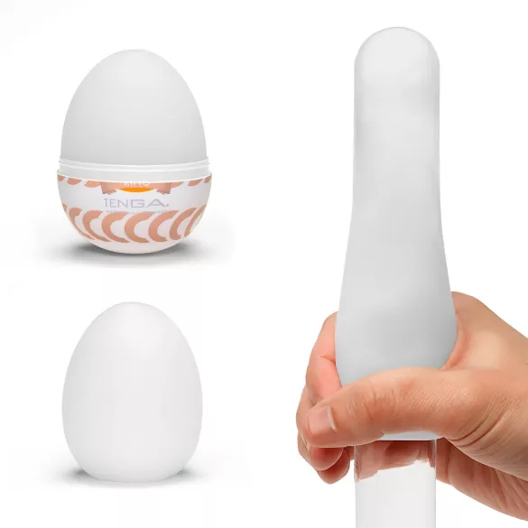 TENGA Egg Ring - αυγό ανδρικό αυνανιστήρι με δακτύλιο - σετ 6 τεμαχίων