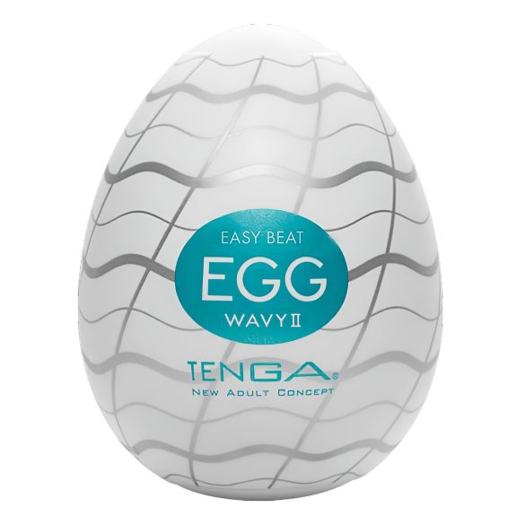 TENGA Egg Wavy II - κυματιστό αυγό μασάζ (1 τεμ.)