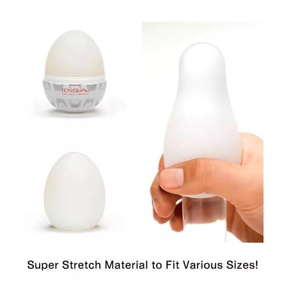 TENGA Egg Boxy - αυγό ανδρικός μαλακός αυνανιστής - 1 τεμάχιο