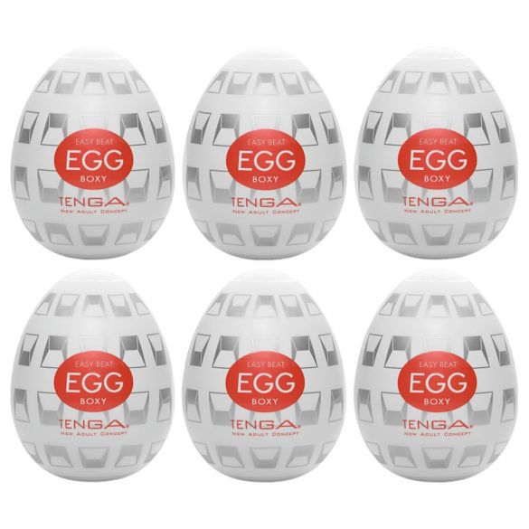 TENGA Egg Boxy - αυγό αυνανιστής (6 τεμ)