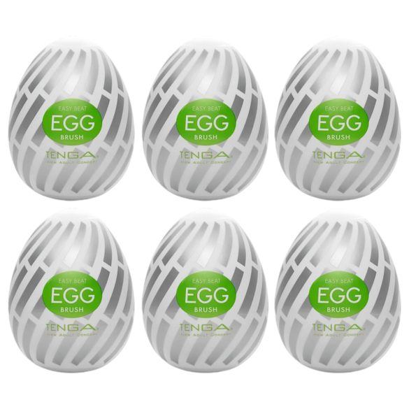 TENGA Egg Brush - αυγό μασάζ απόλαυσης (6τμχ)