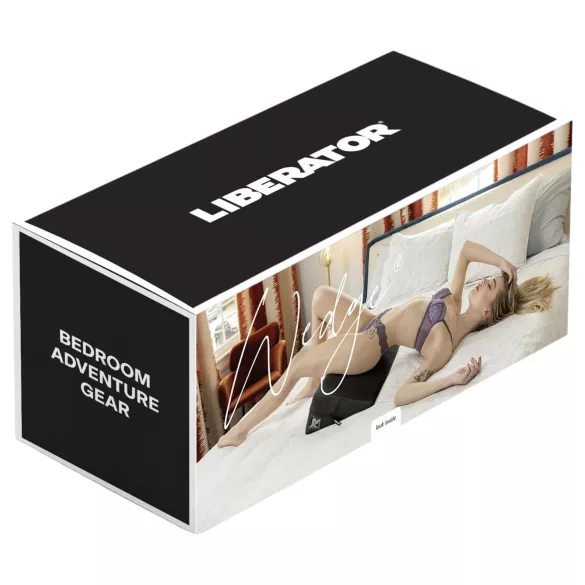 Liberator Wedge - τριγωνικό μαξιλάρι σεξ (μαύρο)
