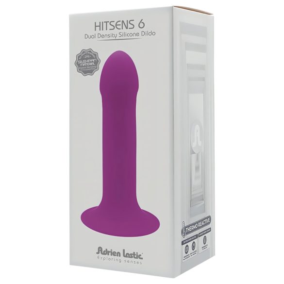 Adrien Lastic Hitsens 6 - Θερμοευαισθητη δονητής (μωβ)