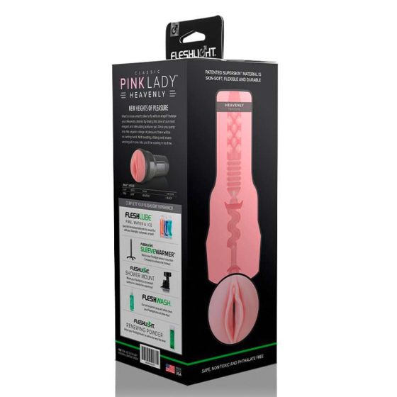 Fleshlight Pink Lady Heavenly - lifelike faux pussy case (natural)