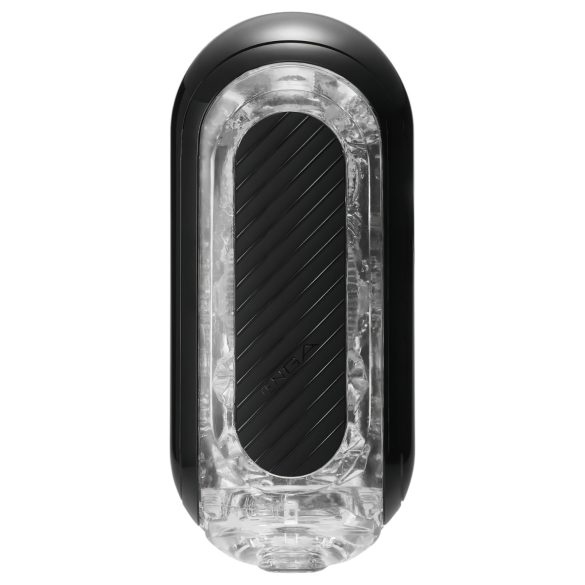 TENGA Flip Zero Gravity - υπερ-μασάζ αυνανισμού (μαύρο)