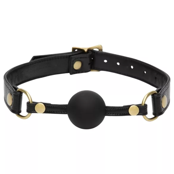 Fifty Shades of Grey - Στόμιο bondage - Δέρμα - Μαύρο