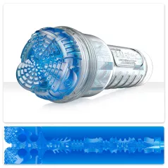   Fleshlight Turbo Core - ανδρικό αυνανιστήρι με ισχυρή αναρρόφηση - μπλε