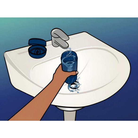 Arcwave Pow - χειροκίνητος αυνανιστής αναρρόφησης (μπλε)