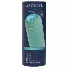   Arcwave Pow - ανδρικός χειροκίνητος αυνανιστής με αναρρόφηση - πράσινο