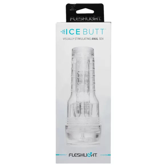 Fleshlight Ice Butt - τεχνητός γλουτός onanιστήρι (διάφανο)