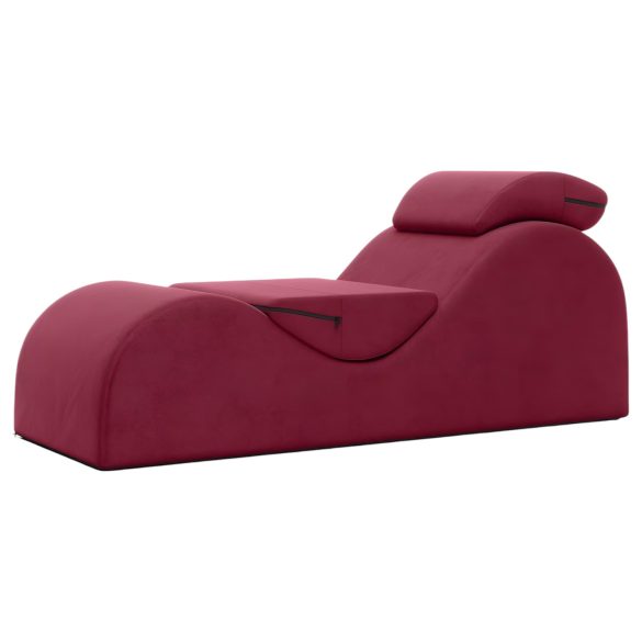 Liberator Esse Lounger - ρυθμιζόμενος καναπές σεξ - 3 κομμάτια (κόκκινο)