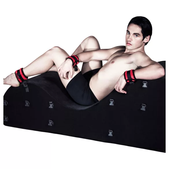 Liberator Μαύρη Ετικέτα Esse - προσαρμόσιμο 3-σε-1 σεξουαλικός καναπές (μαύρο)