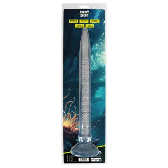 Beasty Cocks - δονητής εξαιρετικά μακρύς - μπλε - dildo για γυναίκα