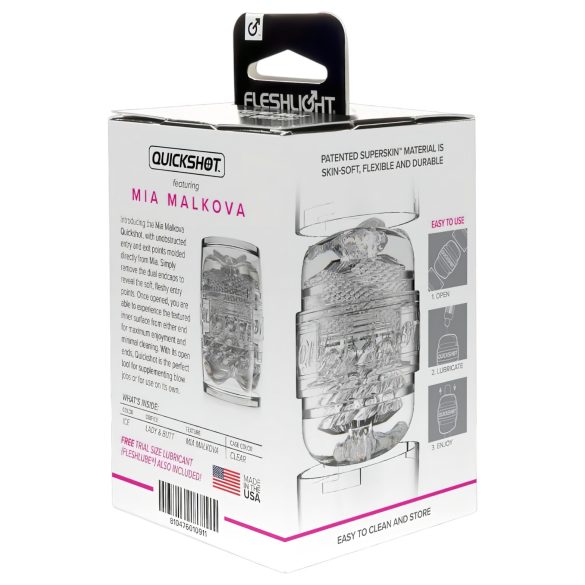 Fleshlight Quickshot Mia Malkova - φορητός αυνανιστής