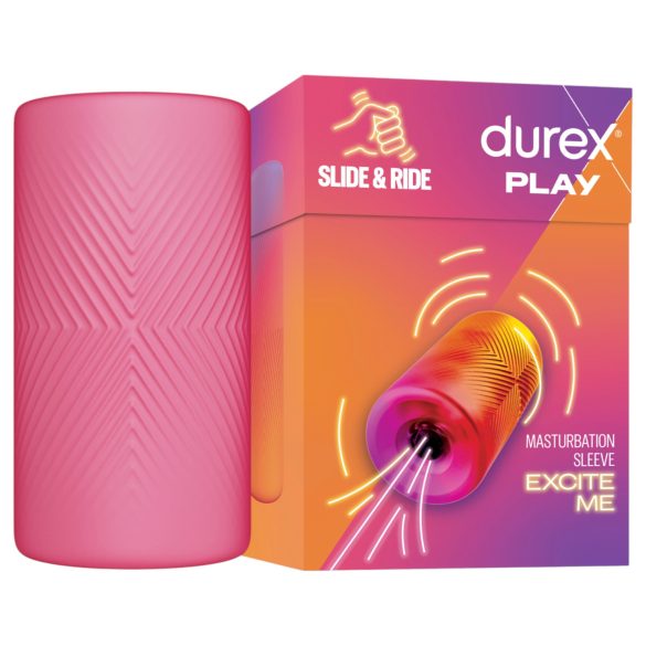Durex Slide & Ride - αυνανιστής (ροζ)