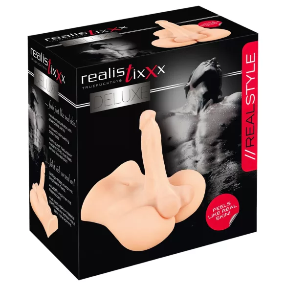 Realistixxx Deluxe Man 02 - ανδρικό τορσό ρεαλιστικό - φυσικό χρώμα