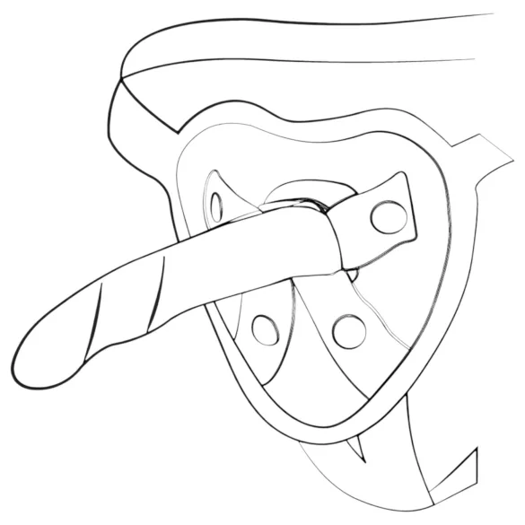 ROMP Piccolo - δονητής σιλικόνης εύκαμπτος - μπλε/μωβ