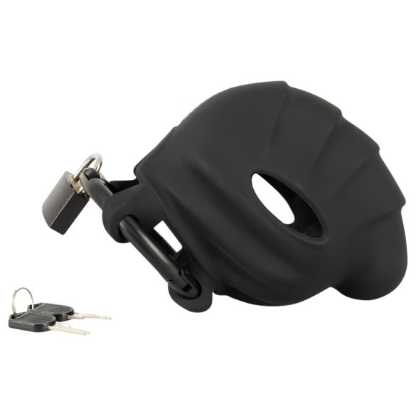 Black Velvet - Κλουβί πέους και όρχεων (μαύρο)