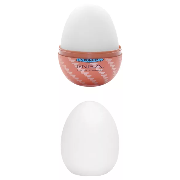 TENGA Egg Spiral Stronger - αυγοειδής ανδρικός αυνανιστής σιλικόνης 1τμχ