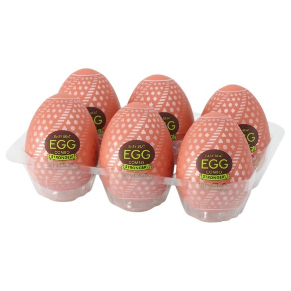 TENGA Egg Combo Stronger - αυγό αυνανιστής (6 τεμ)