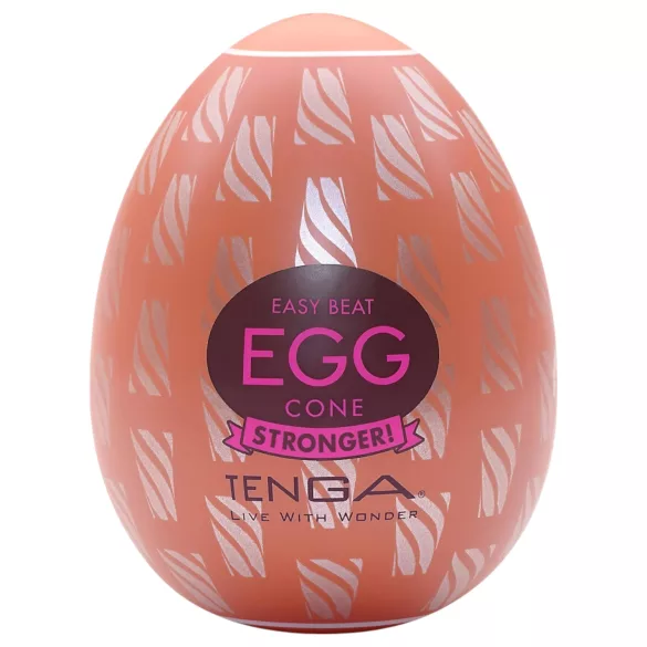TENGA Egg Cone Stronger - ανδρικός αυνανιστής αυγό μιας χρήσης