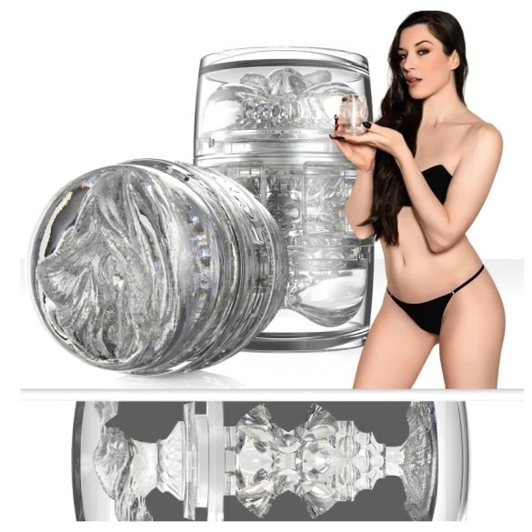 Fleshlight Quickshot Stoya - ταξιδιωτικός αυνανιστής (διαφανής)
