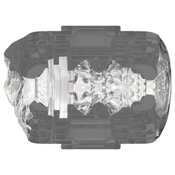 Fleshlight Quickshot Stoya - ανδρικός ταξιδιωτικός αυνανιστής - διάφανο