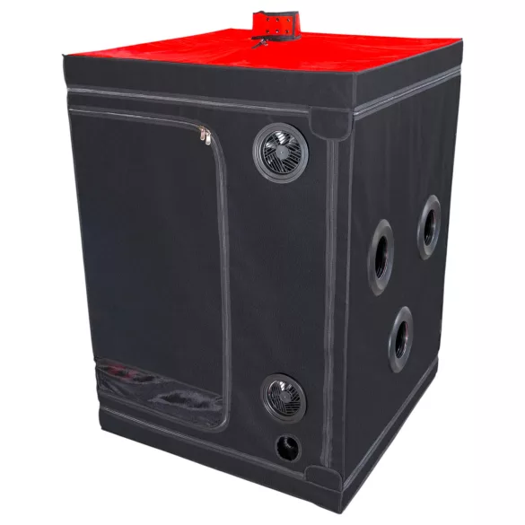 Secretdome - BDSM θάλαμος σεξ με ανοίγματα (μαύρο)