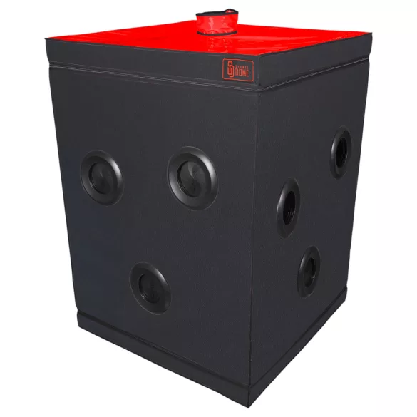 Secretdome - BDSM θάλαμος σεξ με ανοίγματα (μαύρο)