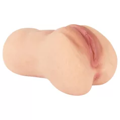   Realistixxx Real Stroker - ρεαλιστικό κολπικό και πρωκτικό ανδρικό αυνανιστήρι (στο χρώμα του δέρματος)