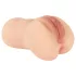 Realistixxx Real Stroker - ρεαλιστικό κολπικό και πρωκτικό ανδρικό αυνανιστήρι (στο χρώμα του δέρματος)