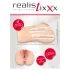 Realistixxx Real Stroker - ρεαλιστικό κολπικό και πρωκτικό ανδρικό αυνανιστήρι (στο χρώμα του δέρματος)