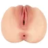 Realistixxx Real Stroker - ρεαλιστικό κολπικό και πρωκτικό ανδρικό αυνανιστήρι (στο χρώμα του δέρματος)