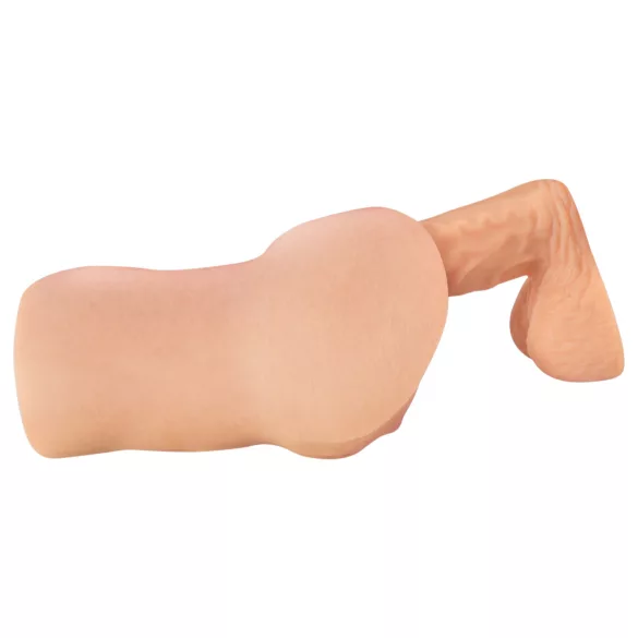 Realistixxx Real Stroker - ρεαλιστικό κολπικό και πρωκτικό ανδρικό αυνανιστήρι (στο χρώμα του δέρματος)