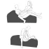 Liberator Aria Flip Chaise - ανακλινόμενο έπιπλο σεξ (μαύρο)