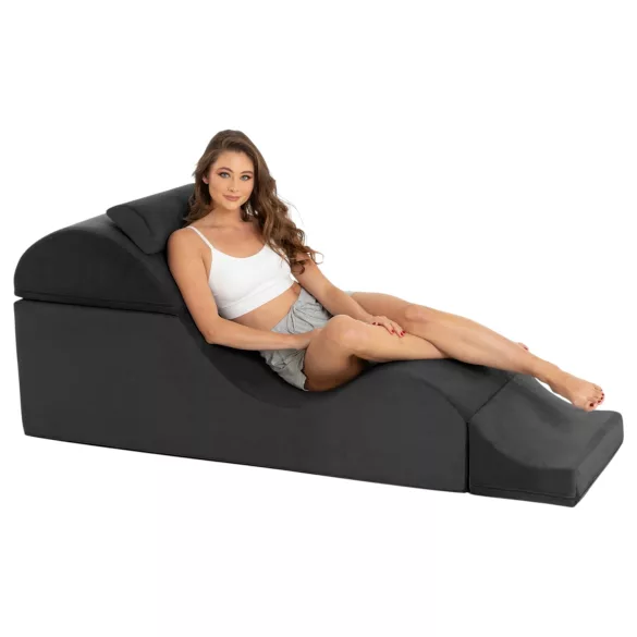 Liberator Aria Flip Chaise - ανακλινόμενο έπιπλο σεξ (μαύρο)