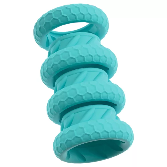 You2Toys - Σετ δακτυλιδιών πέους και όρχεων 3 σε 1 (τιρκουάζ)