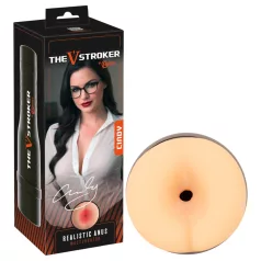   Rebel The V-Stroker Cindy - ρεαλιστικός ανδρικός δονητής οπίσθιου μέρους (στο χρώμα του δέρματος)