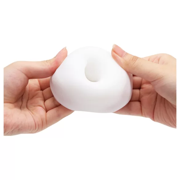 TENGA 3Dx Spiral - ανδρικό αυνανιστήρι με σπειροειδές σχέδιο (λευκό)