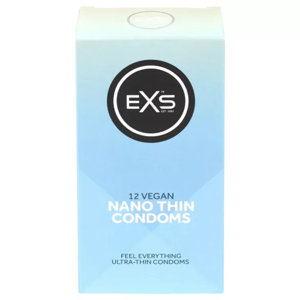 EXS - προφυλακτικά ultra λεπτά - nano thin - 12 τεμάχια